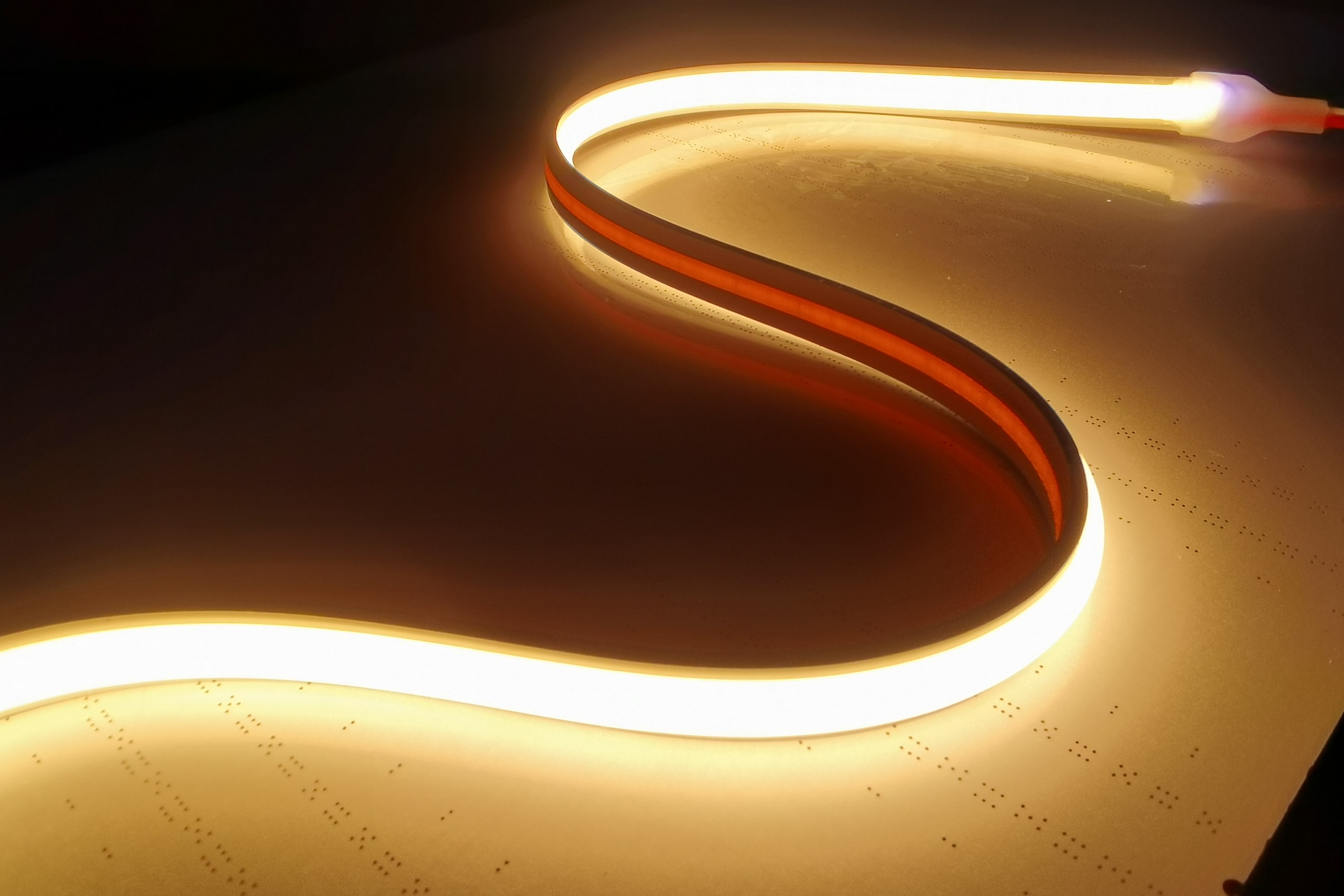 geen lichtvlek COB led strip licht
