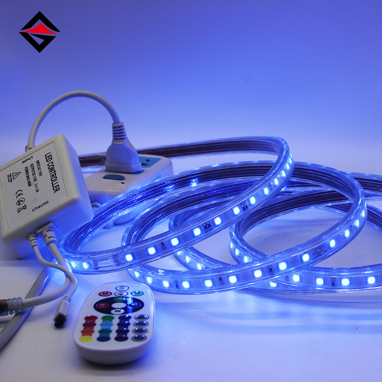 Ontdek innovatieve verlichting: hoogspannings RGB waterdichte lichtstrips