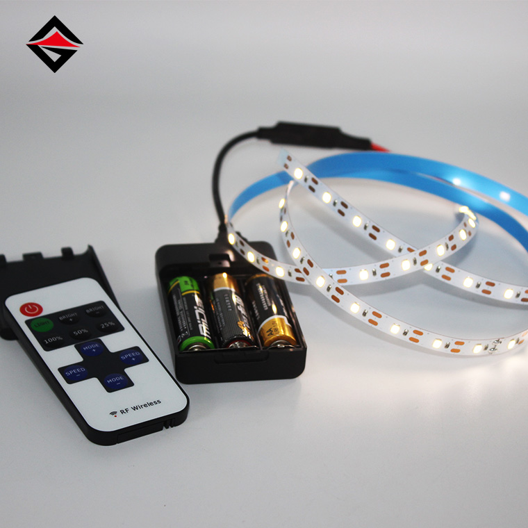 Heet verkopen 5V USB -batterijbox Set LED -lichtstrook met externe