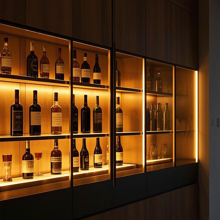 Wijnkast LED Strip Lichte kleurtemperatuurselectie en toepassing