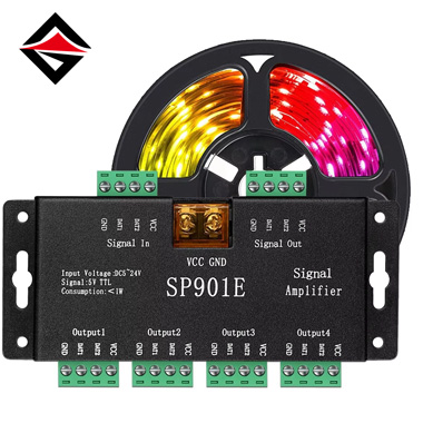 Wat is een LED -stripversterker?