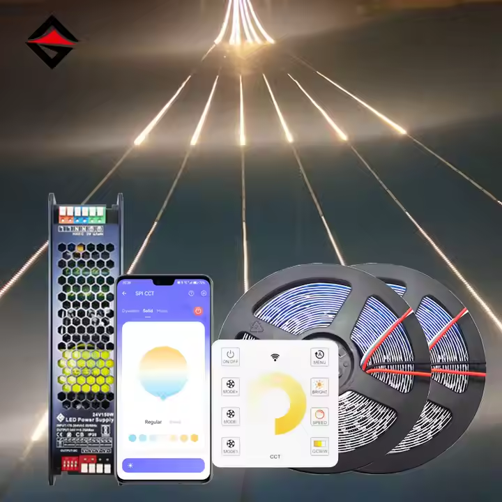 Hoe verbinding te maken en de stromingswater LED -strip te gebruiken?